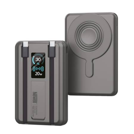 Newell MS-10000 Pro - power bank, 10000mAh, MagSafe, 2x USB-C, szary_1
